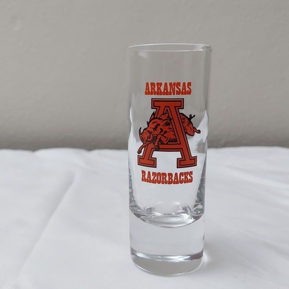 University of Arkansas Razorbacks Tall Double Shot Glass